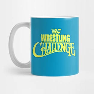 Classic Wrestling Challenge Banner Mug